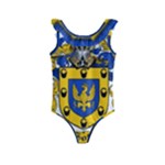 Soto Coat of Arm Kids  Frill Swimsuit