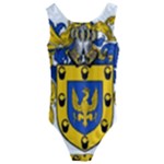 Soto Coat of Arm Kids  Cut-Out Back One Piece Swimsuit