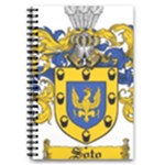 Soto Coat of Arm 5.5  x 8.5  Notebook