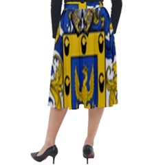 Classic Velour Midi Skirt  