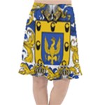 Soto Coat of Arm Fishtail Chiffon Skirt