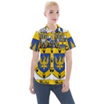 Soto Coat of Arm Women s Short Sleeve Pocket Shirt