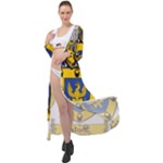 Soto Coat of Arm Maxi Chiffon Beach Wrap