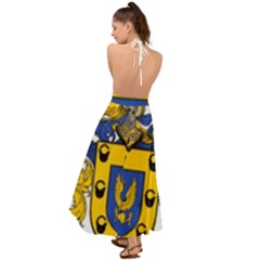 Backless Maxi Beach Dress 