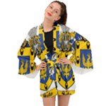 Soto Coat of Arm Long Sleeve Kimono