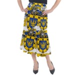 Soto Coat of Arm Midi Mermaid Skirt