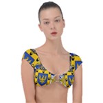Soto Coat of Arm Cap Sleeve Ring Bikini Top