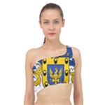 Soto Coat of Arm Spliced Up Bikini Top 