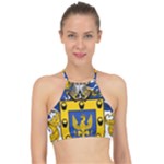 Soto Coat of Arm Racer Front Bikini Top