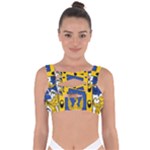 Soto Coat of Arm Bandaged Up Bikini Top
