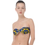Soto Coat of Arm Classic Bandeau Bikini Top 