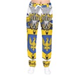 Soto Coat of Arm Women velvet Drawstring Pants