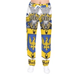 Women Velvet Drawstring Pants 