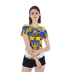 Back Cut Out Sport T-Shirt 