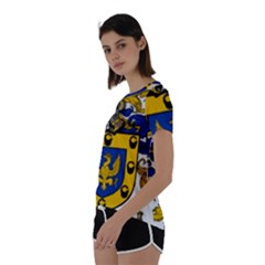 Short Sleeve Open Back T-Shirt 