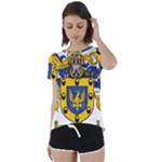 Soto Coat of Arm Short Sleeve Foldover Tee