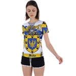 Soto Coat of Arm Back Circle Cutout Sports Tee