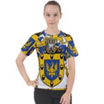 Soto Coat of Arm Women s Sport Raglan Tee
