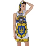 Soto Coat of Arm Racer Back Hoodie Dress