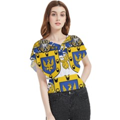 Butterfly Chiffon Blouse 