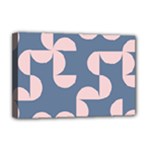Pink And Blue Shapes Deluxe Canvas 18  x 12  (Stretched)