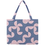 Pink And Blue Shapes Mini Tote Bag