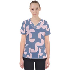 Women s V-Neck Scrub Top 