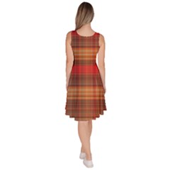 Knee Length Skater Dress With Pockets 