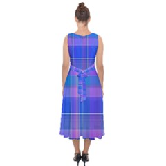 Midi Tie-Back Chiffon Dress 