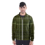 Green Madras Plaid Men s Windbreaker