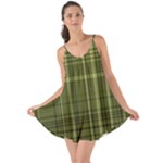 Green Madras Plaid Love the Sun Cover Up