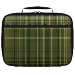 Green Madras Plaid Full Print Lunch Bag