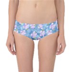 Watercolor Violets Classic Bikini Bottoms