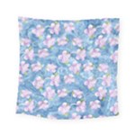 Watercolor Violets Square Tapestry (Small)