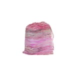 Pink Abstract Stripes Drawstring Pouch (XS)