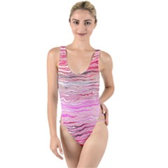 High Leg Strappy Swimsuit 