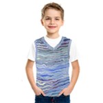 Blue Abstract Stripes Kids  SportsWear