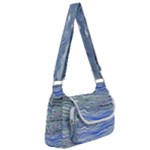 Blue Abstract Stripes Multipack Bag