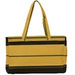 Vintage Yellow Canvas Work Bag