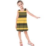 Vintage Yellow Kids  Sleeveless Dress