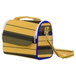 Vintage Yellow Satchel Shoulder Bag