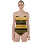 Vintage Yellow Sweetheart Tankini Set