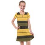 Vintage Yellow Kids  Cross Web Dress