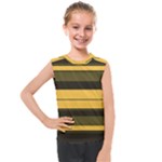 Vintage Yellow Kids  Mesh Tank Top