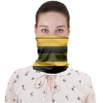 Vintage Yellow Face Covering Bandana (Adult)