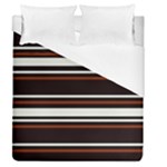 Classic Coffee Brown Duvet Cover (Queen Size)