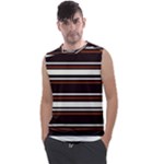 Classic Coffee Brown Men s Regular Tank Top