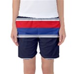 Casual Uniform Stripes Women s Basketball Shorts