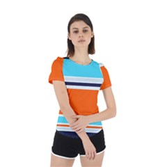 Back Cut Out Sport T-Shirt 