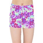 Spring Flowers Garden Kids  Sports Shorts